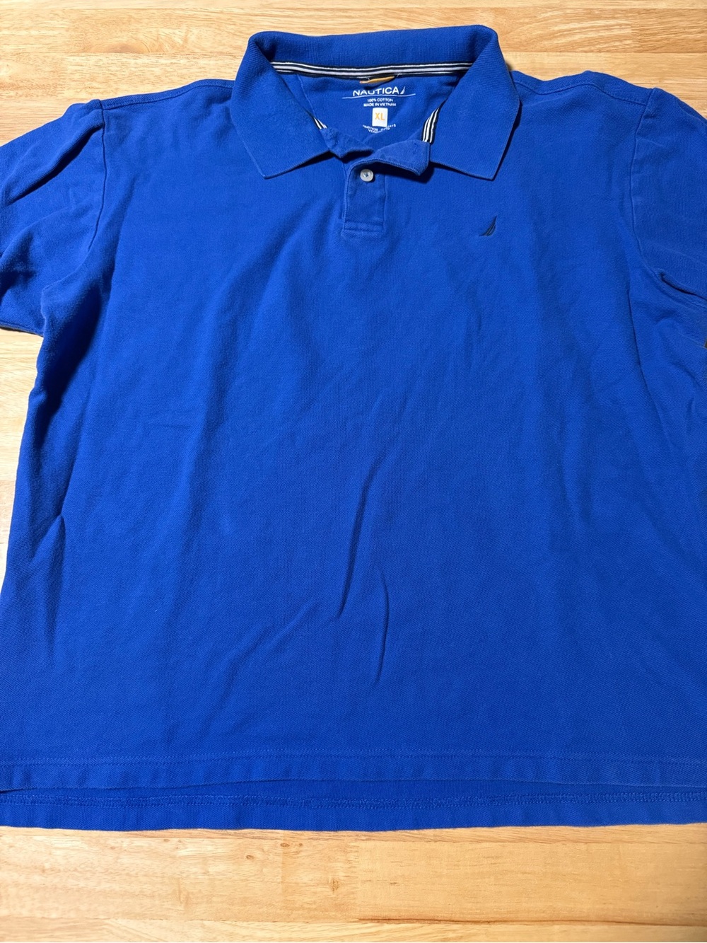 Men’s Nautica Royal Blue Classic Polo Size XL